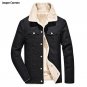 2017 Winter Down Cotton Jacket Men Slim Fashion Thick Warm cowboy Jacket Coat Turn-down Collar Cotto