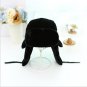 High Quality Winter Bombers Fancy Russian Fur Hat for Men Warm Russian Ushanka Hats Solid Color Tra