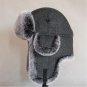 Bomber Hat Men Winter Wool Snow Hats Pom Pom Trapper Aviator Cap Fur Earflaps Outdoor Trapper Russia
