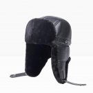 2017 Real New Autumn And Winter Thickening Warm Hat Snow Cap Pu Leather Outdoor Sports Ski Cold Wind