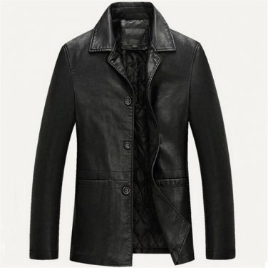 Leather Jacket Men Spring Autumn Brand Soft PU Motorcycle Jaqueta Couro Masculin Bomber Jacket Faux 