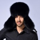 2017 Winter Mask Bomber Hat Male Faux Fur Dad Hat Russian Hat Ushanka Men Warm Leather Trapper Aviat