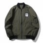 USA SIZE Ma1 Flight Spring Autumn Men\'s Jacket Casual Slim Fit Patch Designs Sleeve Bomber Jacket M