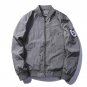 USA SIZE Ma1 Flight Spring Autumn Men\'s Jacket Casual Slim Fit Patch Designs Sleeve Bomber Jacket M