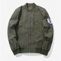 USA SIZE Ma1 Flight Spring Autumn Men\'s Jacket Casual Slim Fit Patch Designs Sleeve Bomber Jacket M