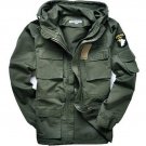 Military Style  jackets for men pilot cotton coat usa army 101 air force bomber jacket green black c