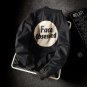 2017 New Men Bomber Jacket Hip Hop print Designs Slim Fit Pilot Bomber Jacket Coat Men Jackets Plus