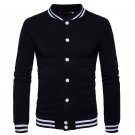 Slim Fit College Varsity Mens Coats And Jackets 2017 Winter Hip Hop Male Baseball Jacket Causal Swea