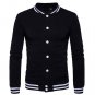 Slim Fit College Varsity Mens Coats And Jackets 2017 Winter Hip Hop Male Baseball Jacket Causal Swea