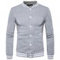 Slim Fit College Varsity Mens Coats And Jackets 2017 Winter Hip Hop Male Baseball Jacket Causal Swea