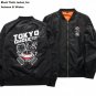 Anime Tokyo Ghoul Bomber Jacket Kaneki Ken Printed Stand Collar Baseball Jacket Pilot Jackets Free S