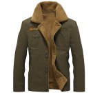 MUYIREN Winter Bomber Jacket Men Air Force Pilot MA1 Jacket Warm Male fur collar Army Jacket tactica