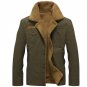 MUYIREN Winter Bomber Jacket Men Air Force Pilot MA1 Jacket Warm Male fur collar Army Jacket tactica