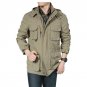 Safari Style large size basic jacket men coat male Pockets motorcycle army outerwear pilot bomber ja