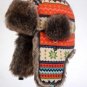 Super warm! Autumn and winter men women Orange national trend lei feng cap winter skiing cap ear fli