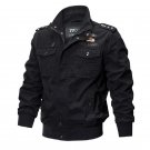 Plus Size Bomber Military Jacket Men Autumn Winter Outwear Casual Cotton Washed Coats Army Flight Ta