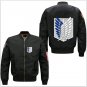 2017 mans bomber spring flight jacket Attack on Titan design lensuire baseball suiform, USA size, fr
