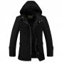 New Design Winter Jacket Men 2017 Fashion Casual Cotton Padded Jacket Thick Warm Fleece Jacket Overc