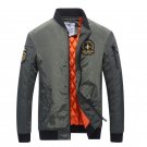 New Men Bomber Jackets  Winter Warm Windbreaker Coat Male Stand Collar Fashion veste homme