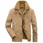 Winter Bomber Jacket Men Thick Parka Coat Air Force Pilot Jacket Warm Male Fur Collar Army Tactical