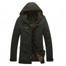 Plus Size 4XL Winter Jacket Men Brand Fashion Casual Thick Warm Cotton Padded Jacket Male Outwear Zi