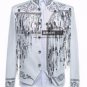 male jacket blazer outfit singer sequined gold silver host clothing nightclub stage activities star 