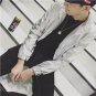 2016 Men\'s DJ Style Gold Silver Costume Fashion Dancer Youth Leisure Coat Thin Jacket Men\'s Bright