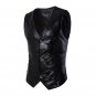 Sleeveless Male Vest Stage Performance Costumes Men Vest MC Host Clothing Waistcoats Show Sleeveless
