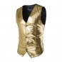 Sleeveless Male Vest Stage Performance Costumes Men Vest MC Host Clothing Waistcoats Show Sleeveless