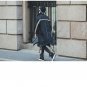 Men High Street Fashion Hip Hop Loose Trench Coat Golden Ribbon Zipper Male Long Windbreaker Jacket 