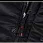 New Fashion Bomber Jacket  Winter Thickening Mens Coat Casual Hooded  Jacket standard solid Parka Me