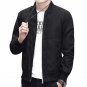2017 Spring Autumn Men\'s Jackets Solid Fashion Coats Male Casual Slim Stand Collar Bomber Jacket Me