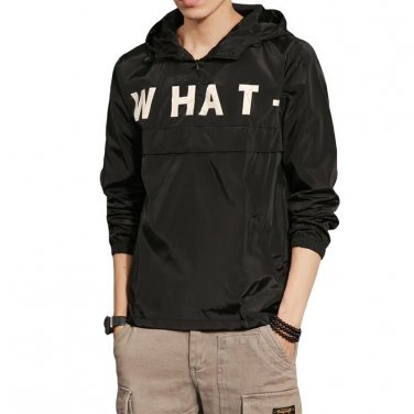 2018 New Fashion Trend Men Pullover Jackets Designer Half Zipper Collar Casual Jacket Men Leisure Co