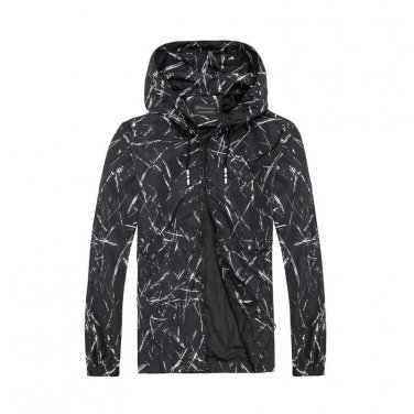 2017 New Arrival Fall Winter Men\'s Windbreaker Jacket Fashion Men Hooded Coat jaqueta masculino Mal