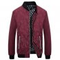 2017 New Arrival Spring Autumn Men\'s Jackets Fashion Print Coats Male Casual Slim Stand Collar Bomb