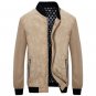 2017 New Arrival Spring Autumn Men\'s Jackets Fashion Print Coats Male Casual Slim Stand Collar Bomb