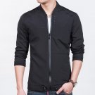 M-5XL 2017 New Fashion Autumn Men\'s Jackets Male Casual Slim Stand Collar Bomber Jacket Men Outerdo