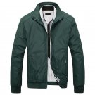 Hot Sale Stand Collar Jackets Men Casual Business Coat Plus Size chaquetas hombre Mens Bomber Jacket
