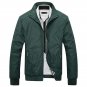 Hot Sale Stand Collar Jackets Men Casual Business Coat Plus Size chaquetas hombre Mens Bomber Jacket