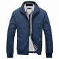 Hot Sale Stand Collar Jackets Men Casual Business Coat Plus Size chaquetas hombre Mens Bomber Jacket