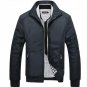 Hot Sale Stand Collar Jackets Men Casual Business Coat Plus Size chaquetas hombre Mens Bomber Jacket