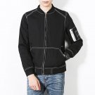 2017 New Spring Autumn Men Jacket Zipper Solid Fashion Mens Jackets and Coats Male Casual Slim Bombe
