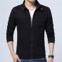 M-4XL 2017 New Bomber Jacket Men Spring Autumn Stand Collar Cotton Washed Jackets Zipper Up Windbrea