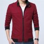 M-4XL 2017 New Bomber Jacket Men Spring Autumn Stand Collar Cotton Washed Jackets Zipper Up Windbrea