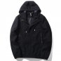 2017 New Bomber Jacket Men Casual Solid Color Pilot Bomber Loose Jacket Coat Fashion Brand Mens Hood