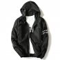 New 2017 Letter Printing Bomber Jacket Men Casual Slim Fit Pilot Bomber Jacket Coat Mens Hooded Jack
