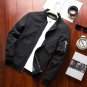 2017 New Arrival Spring Autumn Men\'s Business Jackets Solid Fashion Coat mens Casual Slim Stand Col