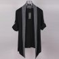Spring and summer fashion Korean tide Mens Long Sleeved cardigan shawl Japanese men no buckle thin c