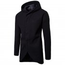 Men Hooded Winter Jacket Coat Casual Outwear Fashion Cardigan Windbreaker Zipper Elegant Overcoat To