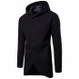 Men Hooded Winter Jacket Coat Casual Outwear Fashion Cardigan Windbreaker Zipper Elegant Overcoat To